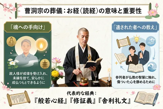 曹洞宗の葬儀におけるお経