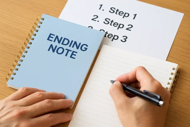 エンディングノート作成フローと書き方のコツ