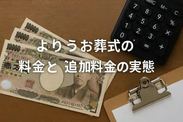 よりそうお葬式の料金と追加料金の実態