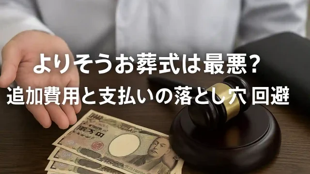 よりそうお葬式は最悪？追加費用と支払いの落とし穴を回避