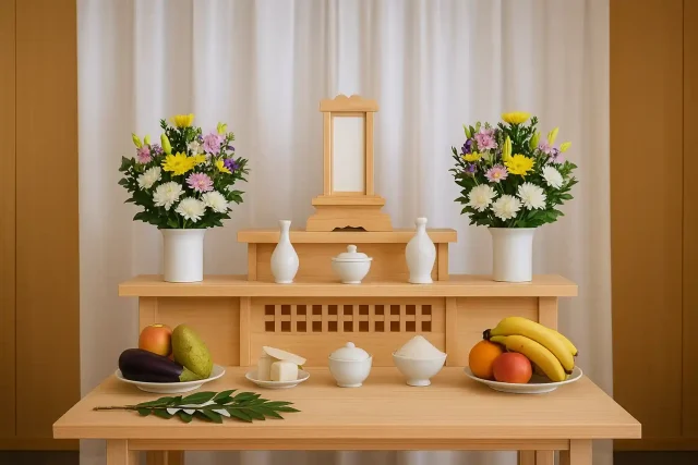 天理教の祭壇と特徴的な飾り方