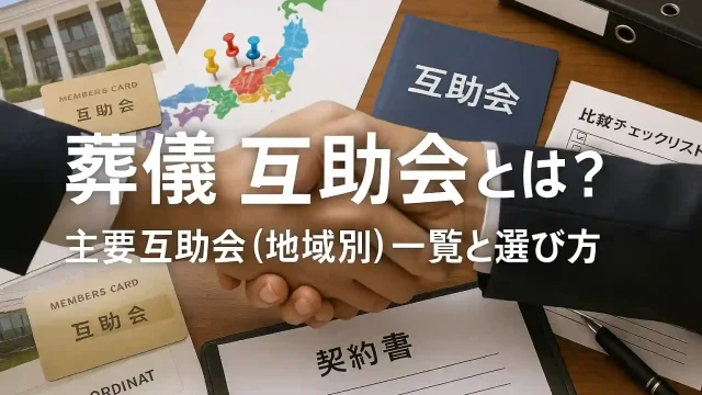 葬儀 互助会とは？主要互助会（地域別）一覧と選び方
