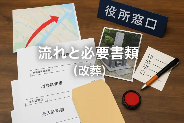 流れと必要書類（改葬）